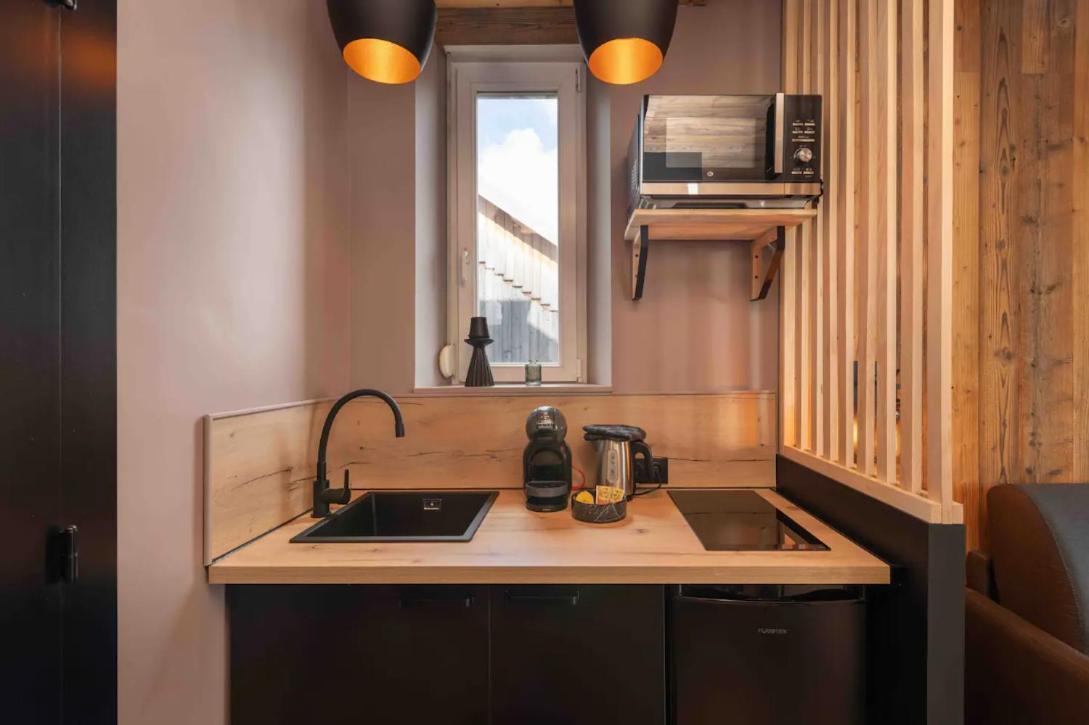 Studio Facon Chalet Montagnard - Hyper Centre 제라르메르 외부 사진